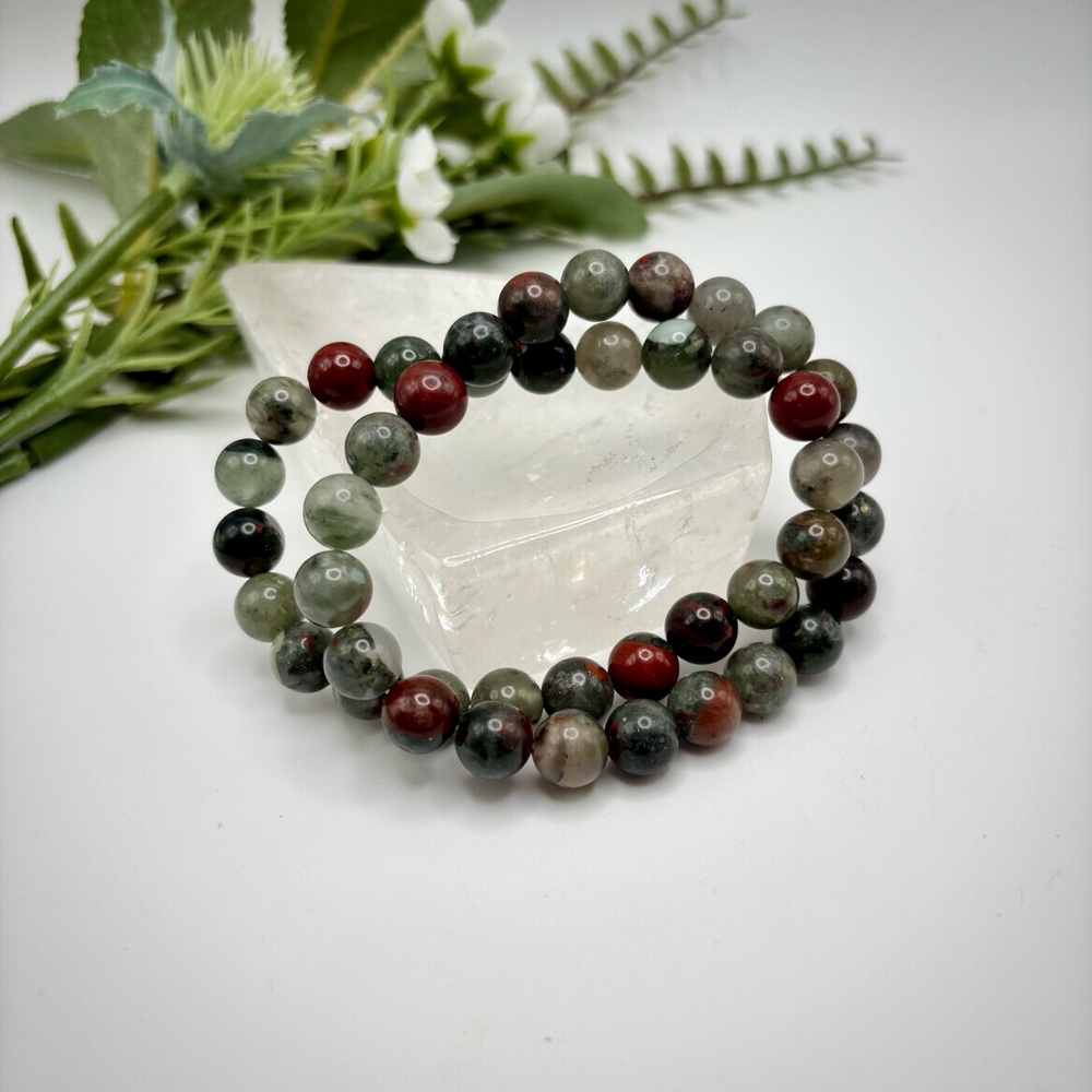 African Bloodstone Bracelet